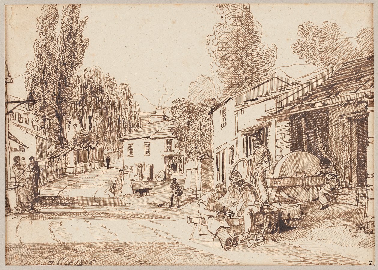 Marketplace, 1825 de John Harden