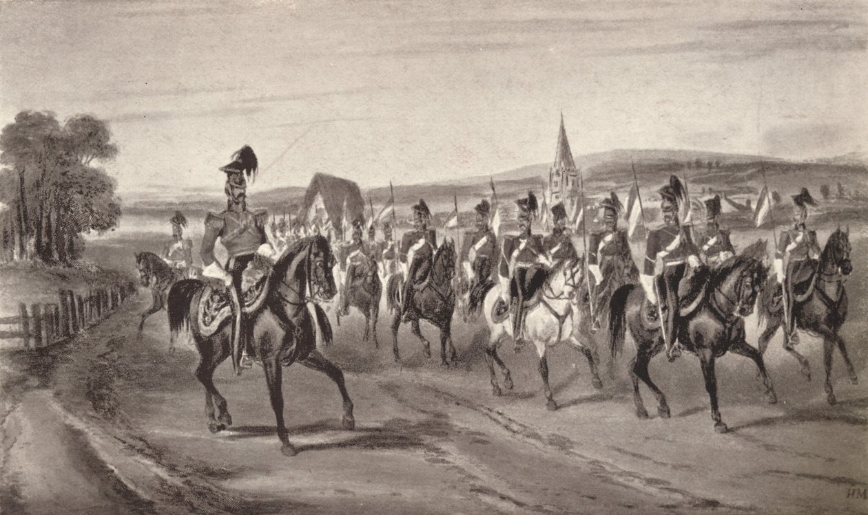 Indo para a Revista 16th Lancers, 1850 1909 de John Harris Junior