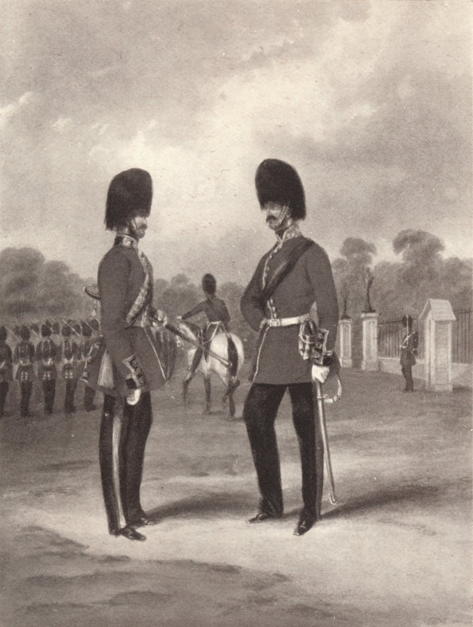 Protetores de fusileiros escoceses, c1820-1870, 1909 de John Harris Junior