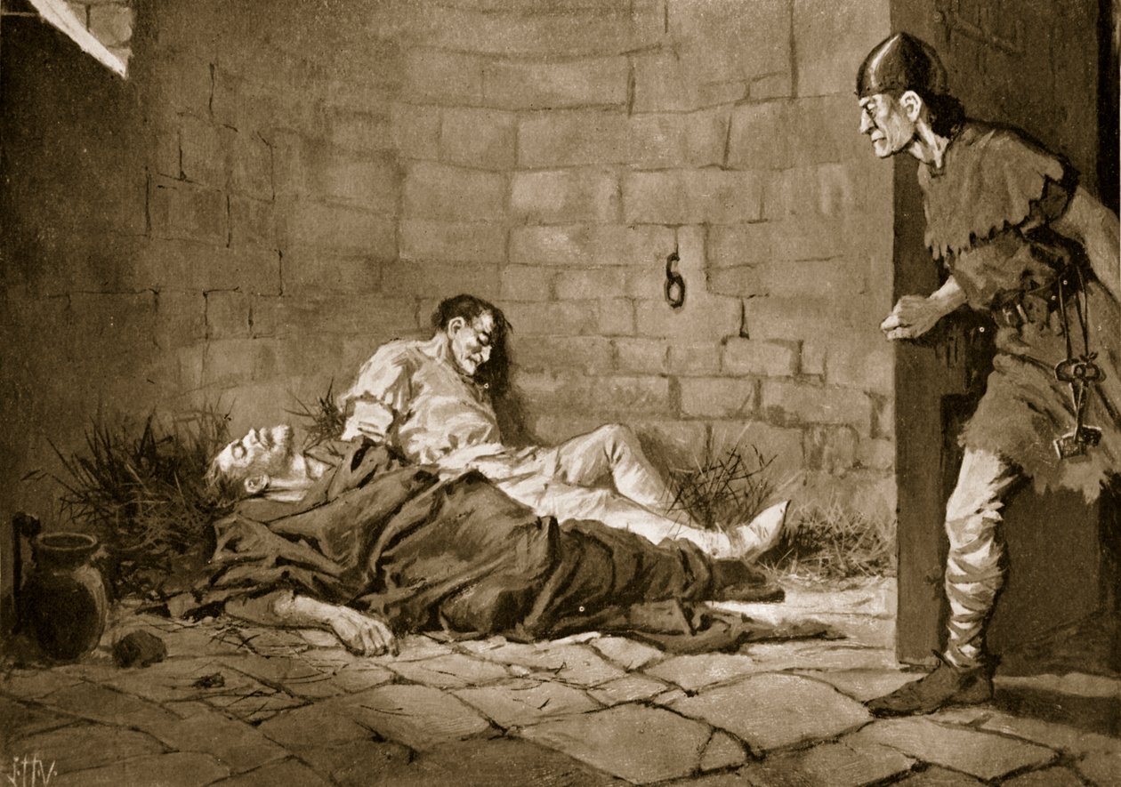 Prisão e morte dos duques Erik e Valdemar, 1318 de John Harris Valda
