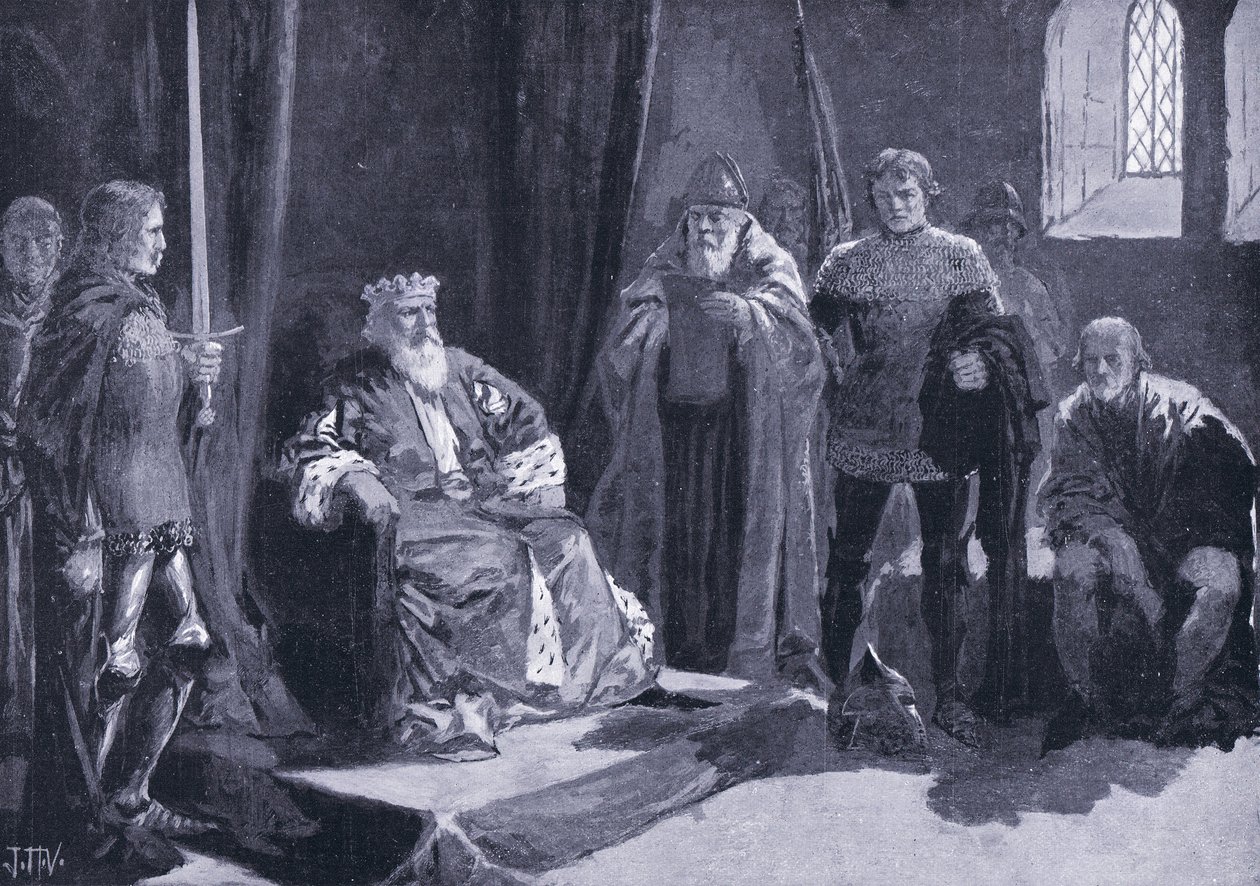 O Parlamento de Owen Glendower de John Harris Valda