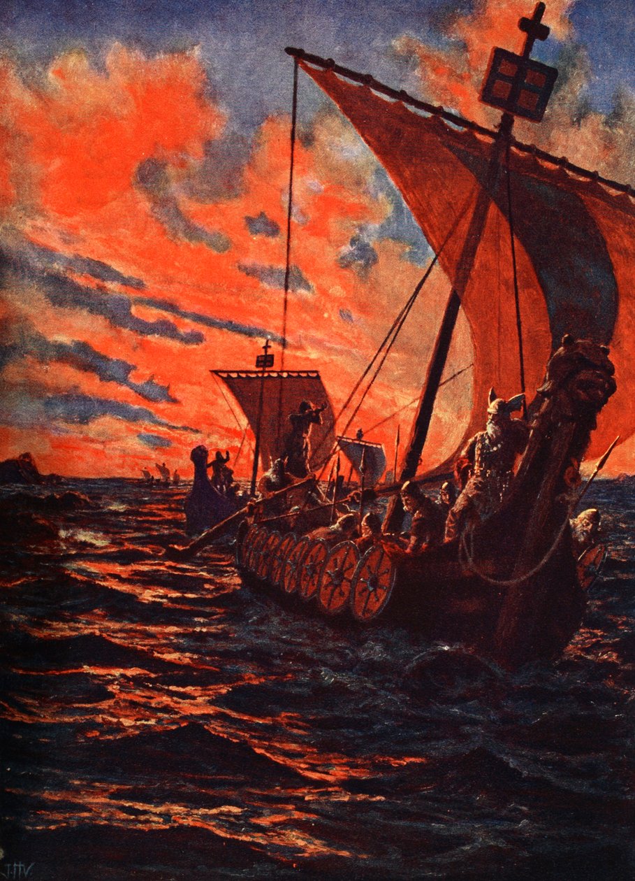 O retorno dos vikings de John Harris Valda