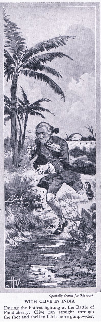 Com Clive na Índia, c.1950 de John Harris Valda