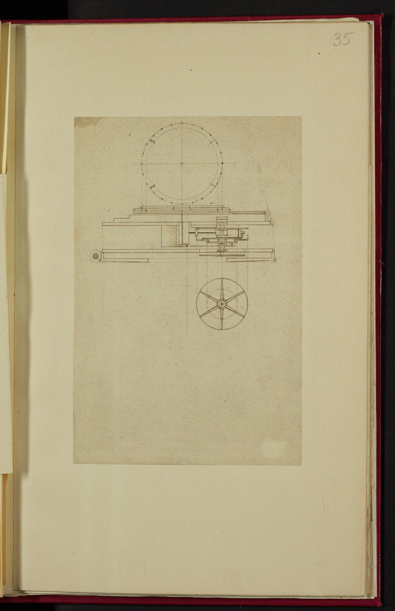 Desenhos para o MSS de John Harrison
