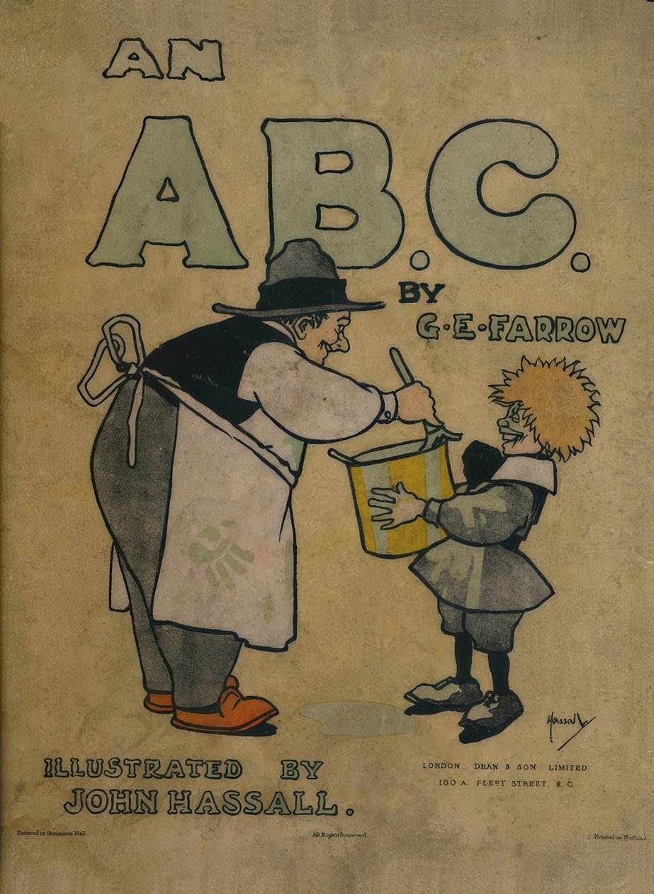 Um ABC das pessoas comuns - J. Hassall - Illustration, 1903 de John Hassall