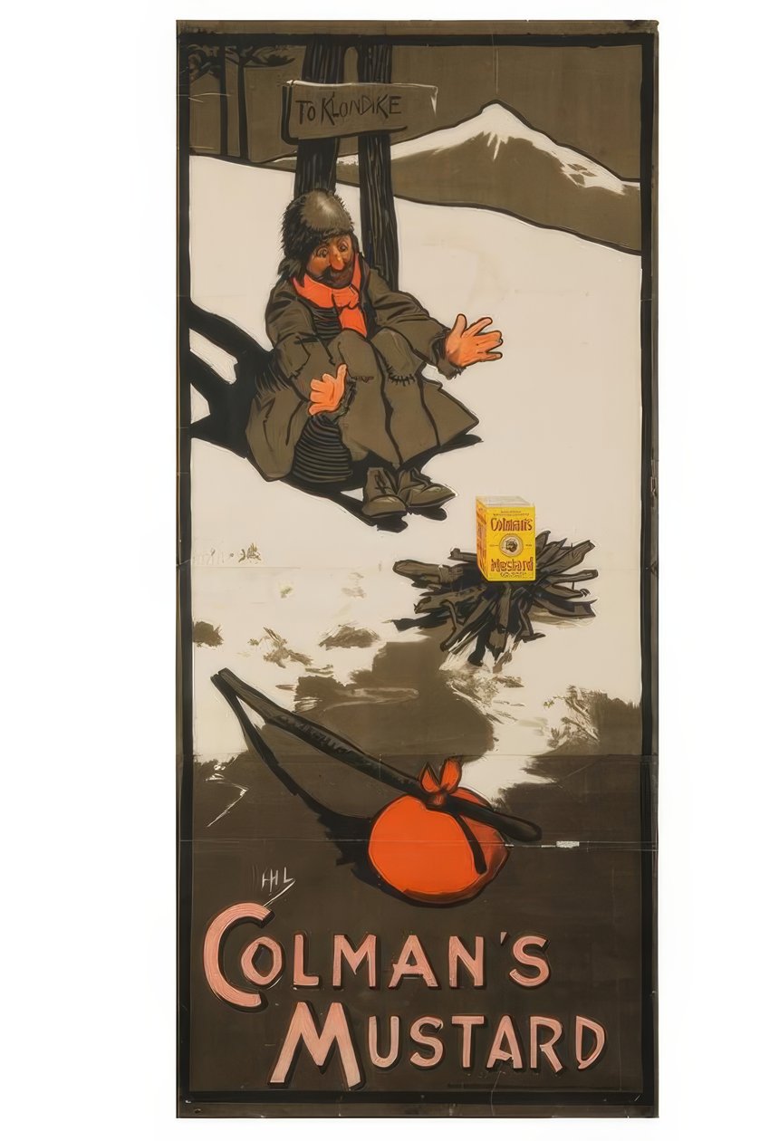 Mostarda de Colmans - J. Hassall - Plakat, 1898 de John Hassall