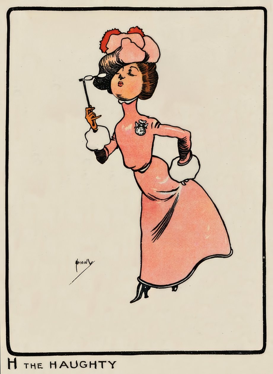 H the altivo - J.Hassall - Zeichnung, 1903 de John Hassall