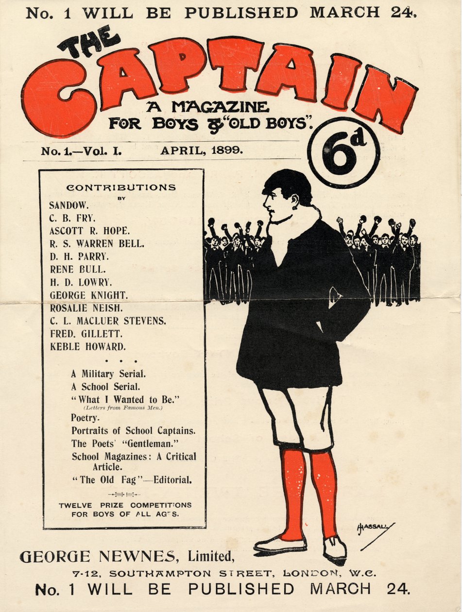 A revista Captain, século XIX de John Hassall