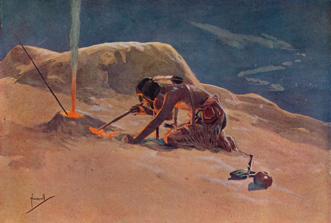 Forja, século c20th 1914-1915 de John Hassall