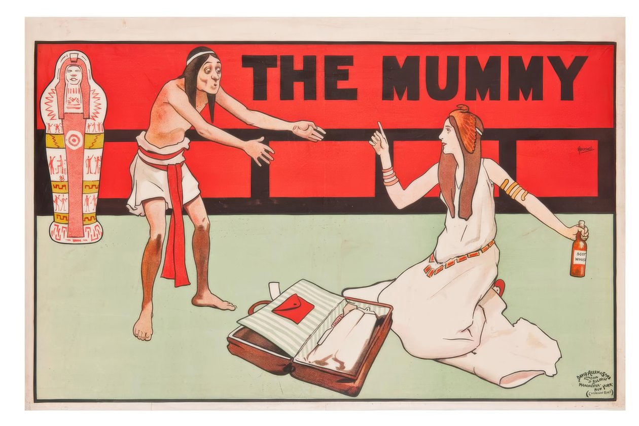 "A Múmia" - J. Hassall - Plakat, 1896 de John Hassall