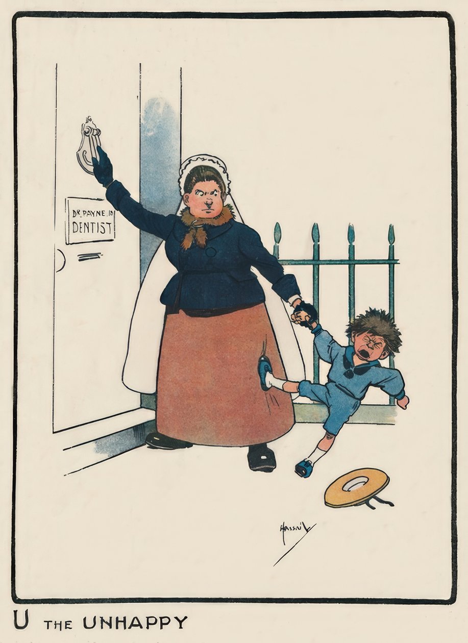U infeliz - J. Hassall - Zeichnung, 1903 de John Hassall