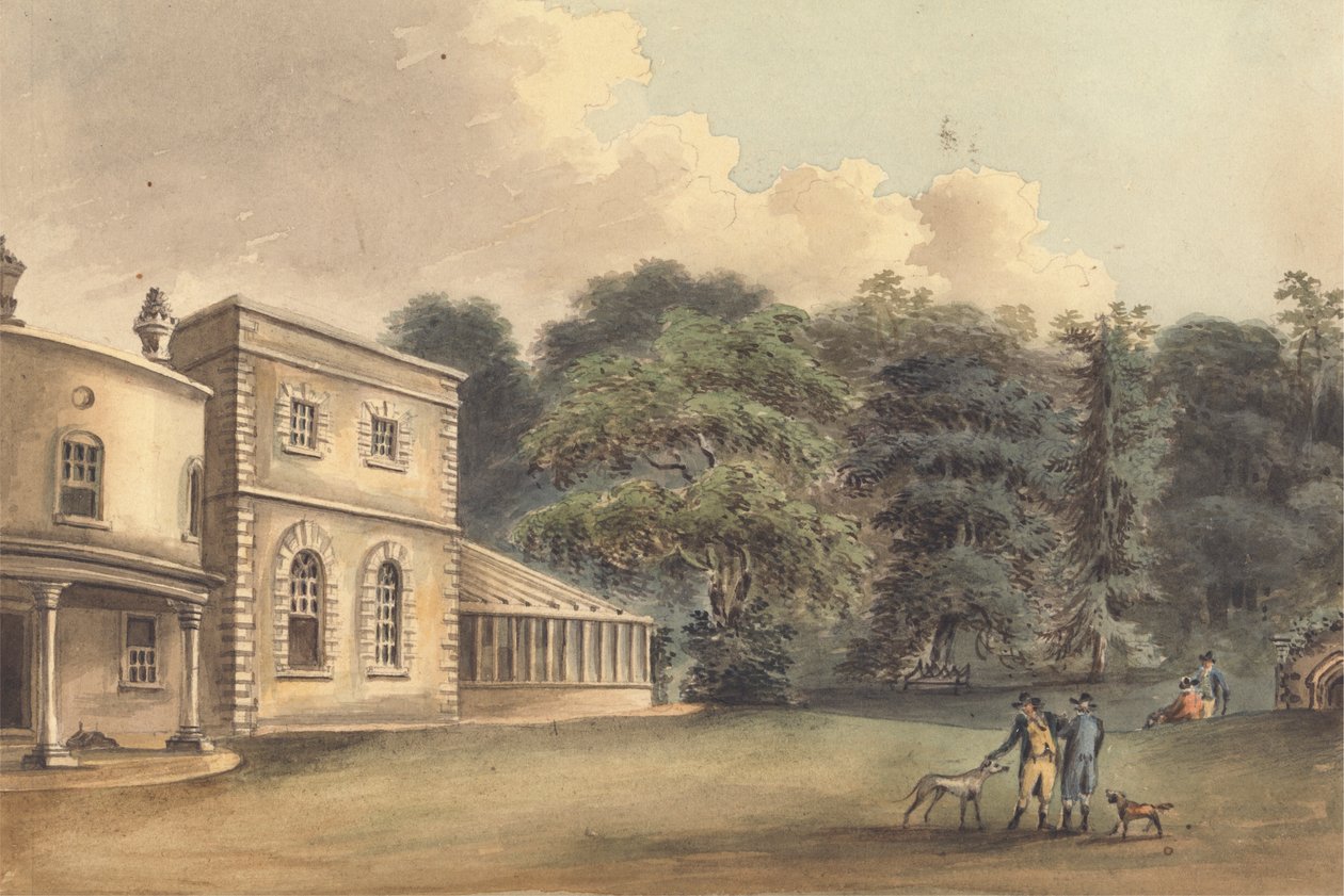 Pit-Palace, Epsom, The Seat of Thomas Jeudwine, Esq. de John Hassell