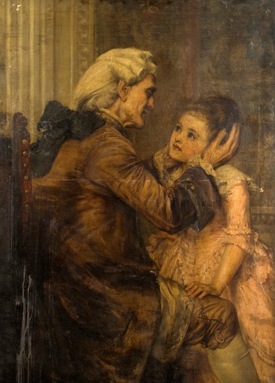 A Gleam of Sunshine (óleo sobre tela) de John Haynes Williams