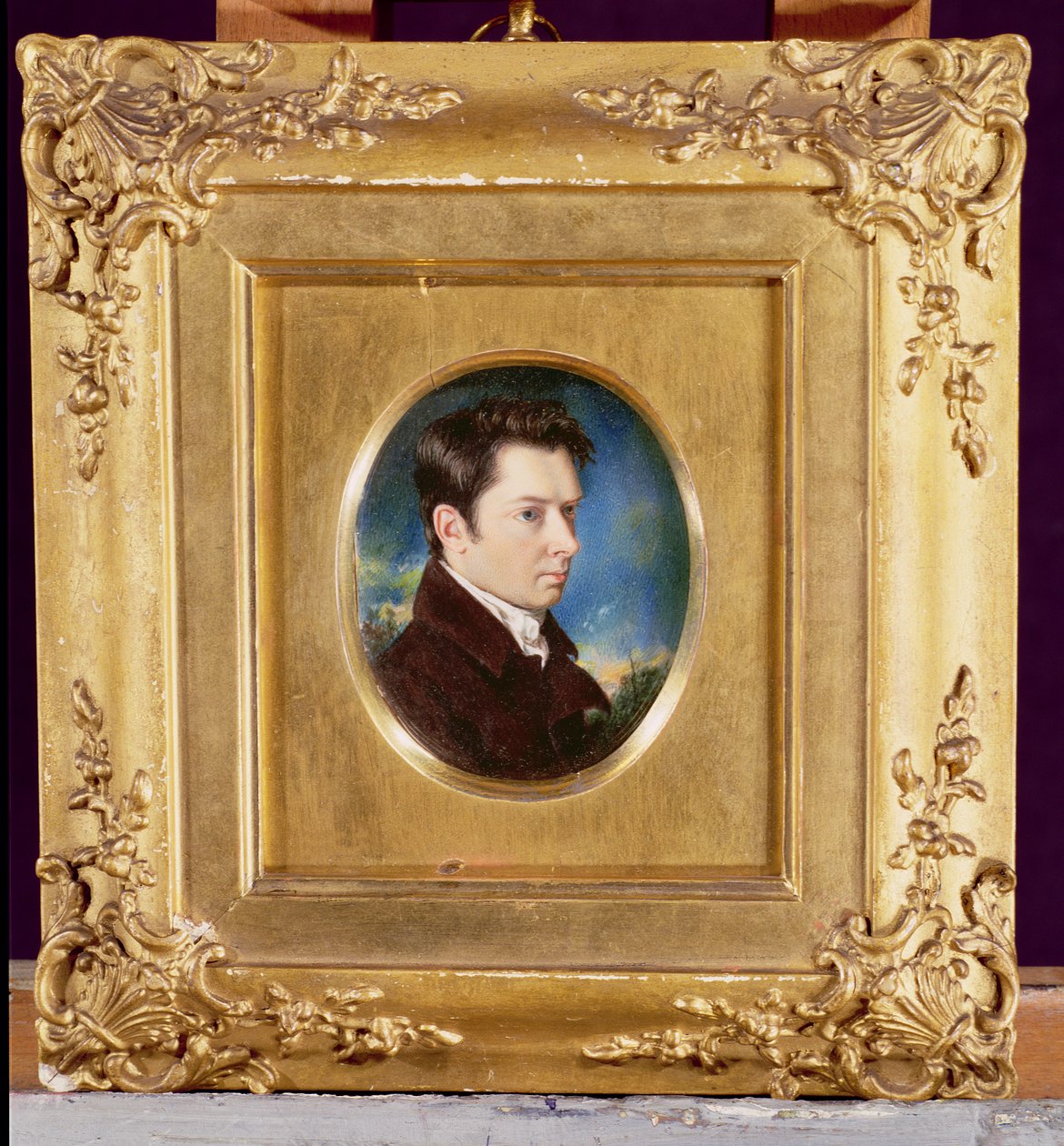 Retrato de William Hazlitt (ver também 46492) de John Hazlitt