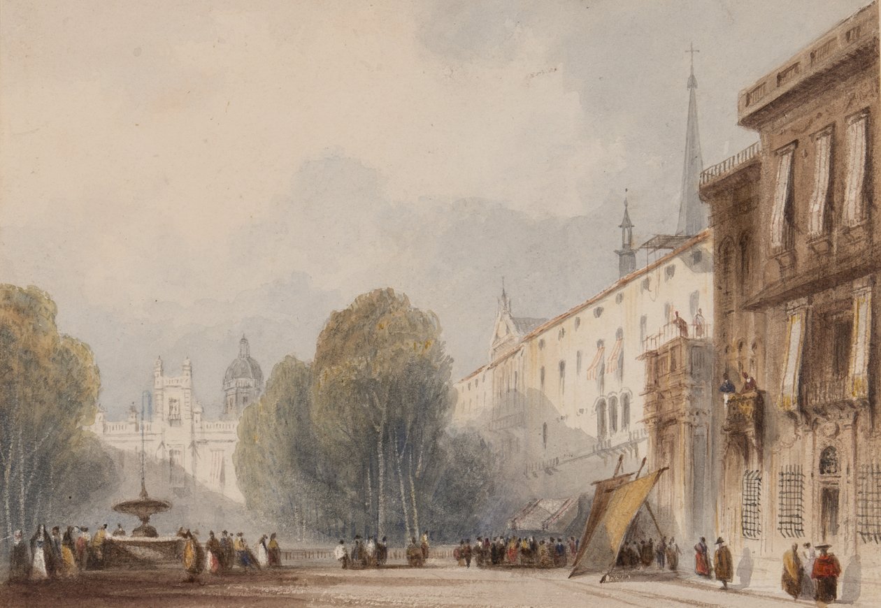 Praça Espanhola (wc no papel) de John Henderson
