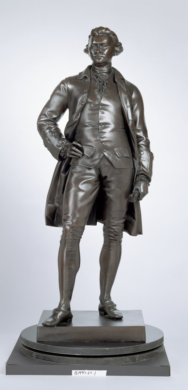 Edmund Burke (1729-97) 1865 (bronze) de John Henry Foley