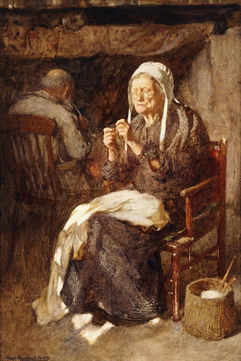 Rosqueando a agulha, de John Henry Henshall