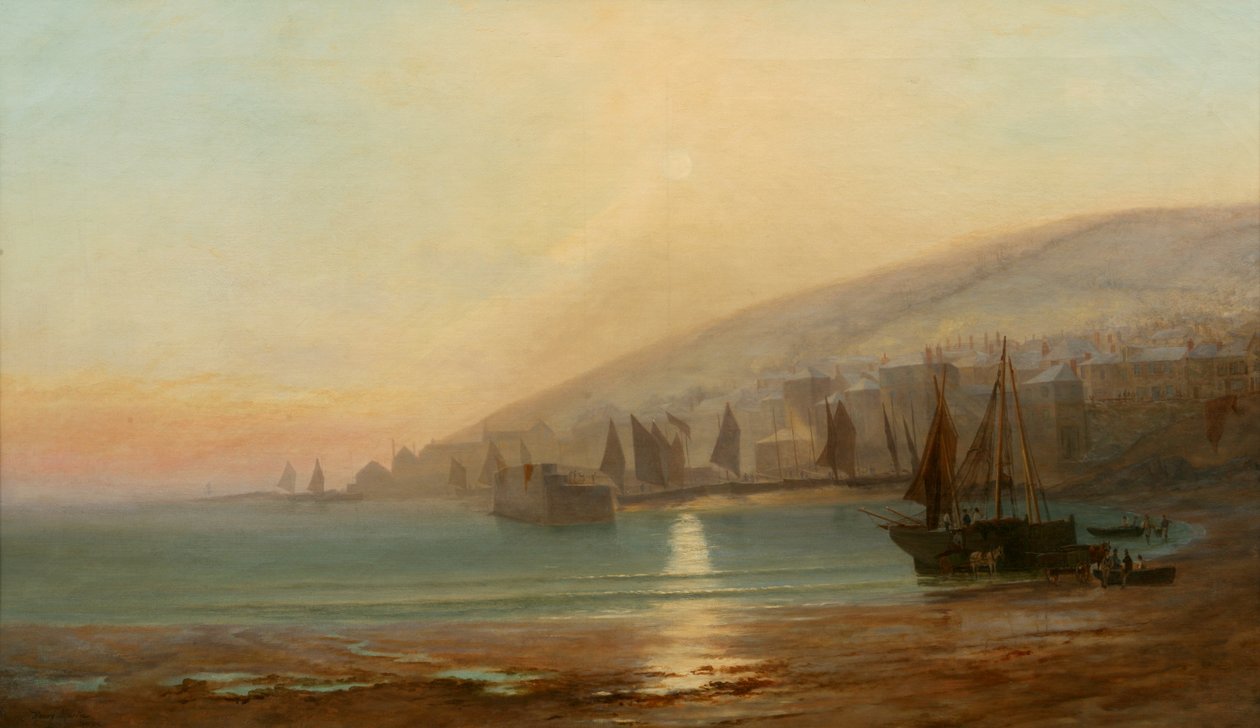 Manhã de dezembro (em Mounts Bay) de John Henry Martin