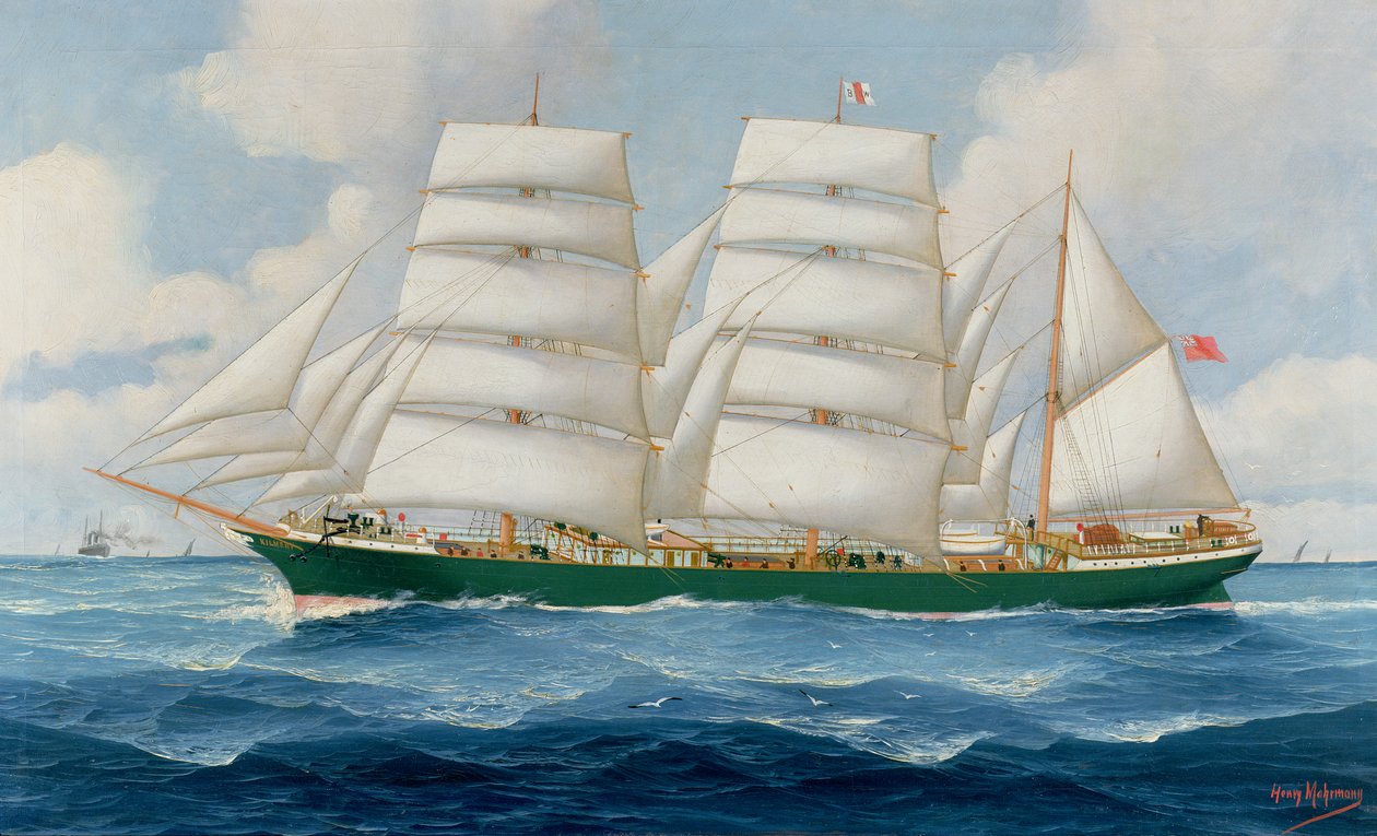 O barco Kilmeny de John Henry Mohrmann