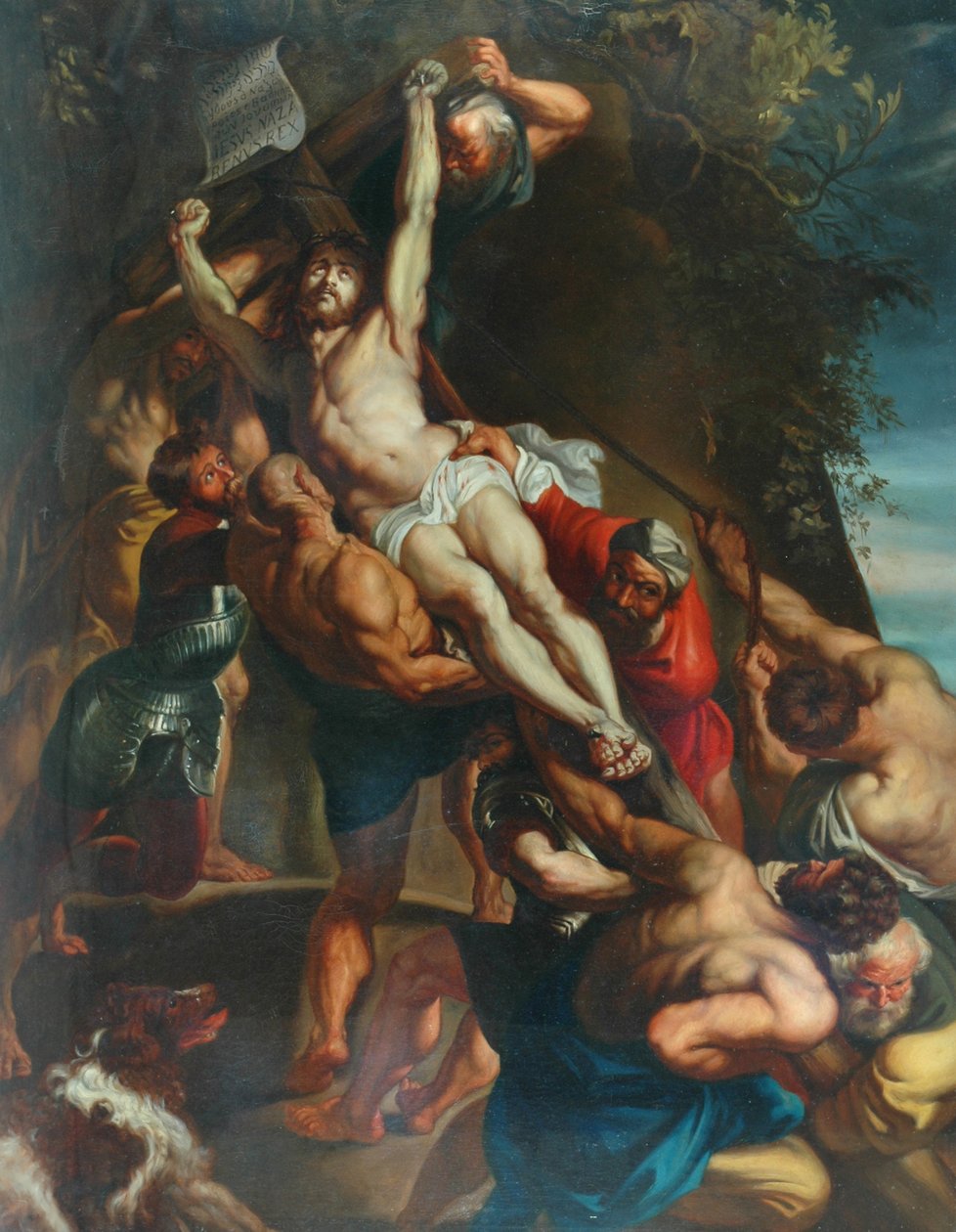 Elevação da cruz de John Henry Mols