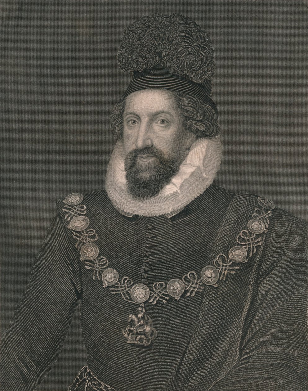 Thomas Howard, conde de Suffolk, c1600, início do século XIX. de John Henry Robinson