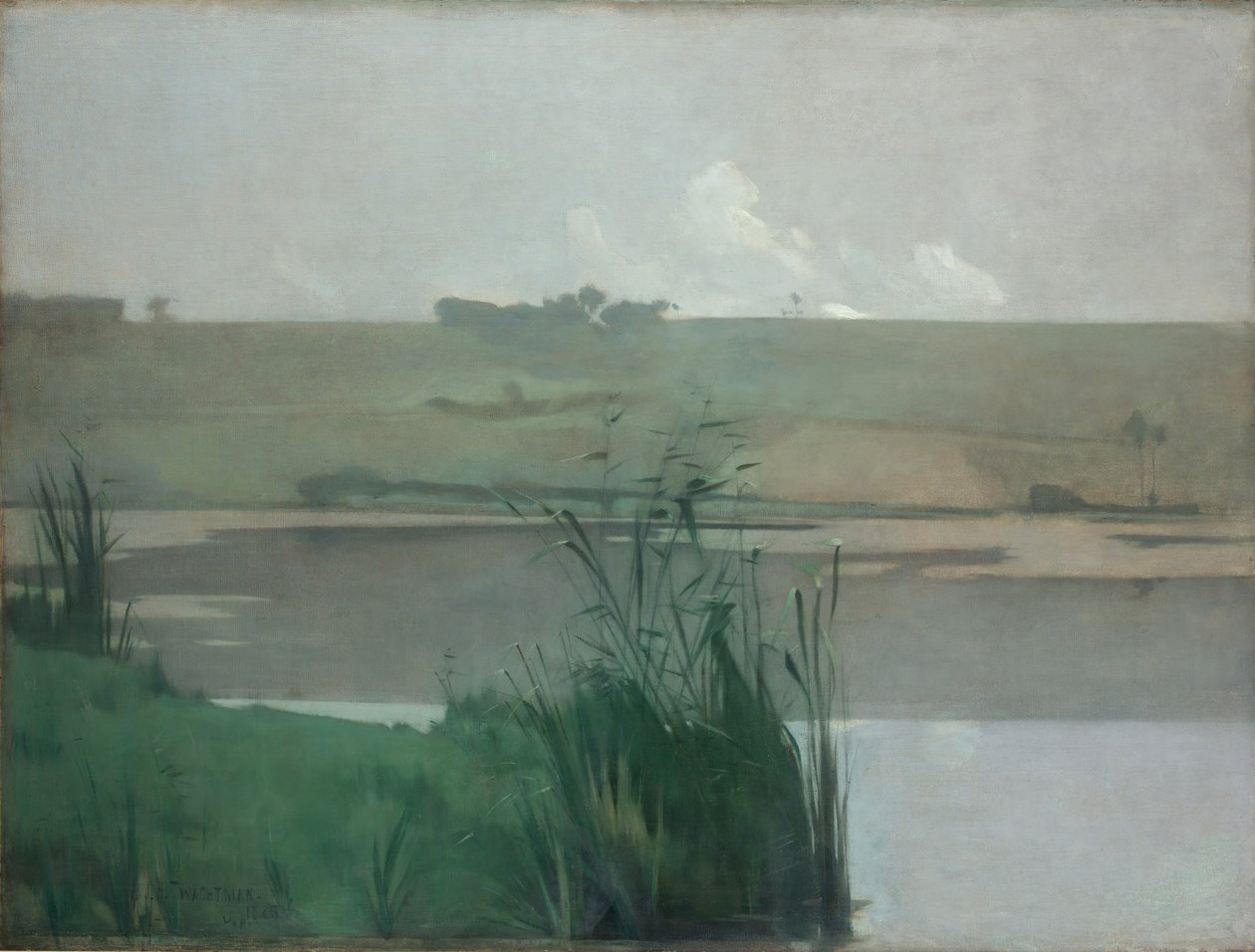 Arques-la-Bataille, 1885. de John Henry Twachtman