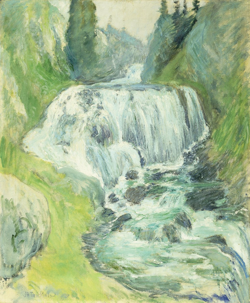 Cascades, de John Henry Twachtman