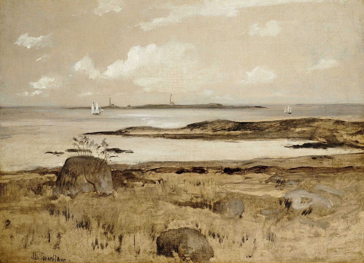 Costa de Gloucester, de John Henry Twachtman