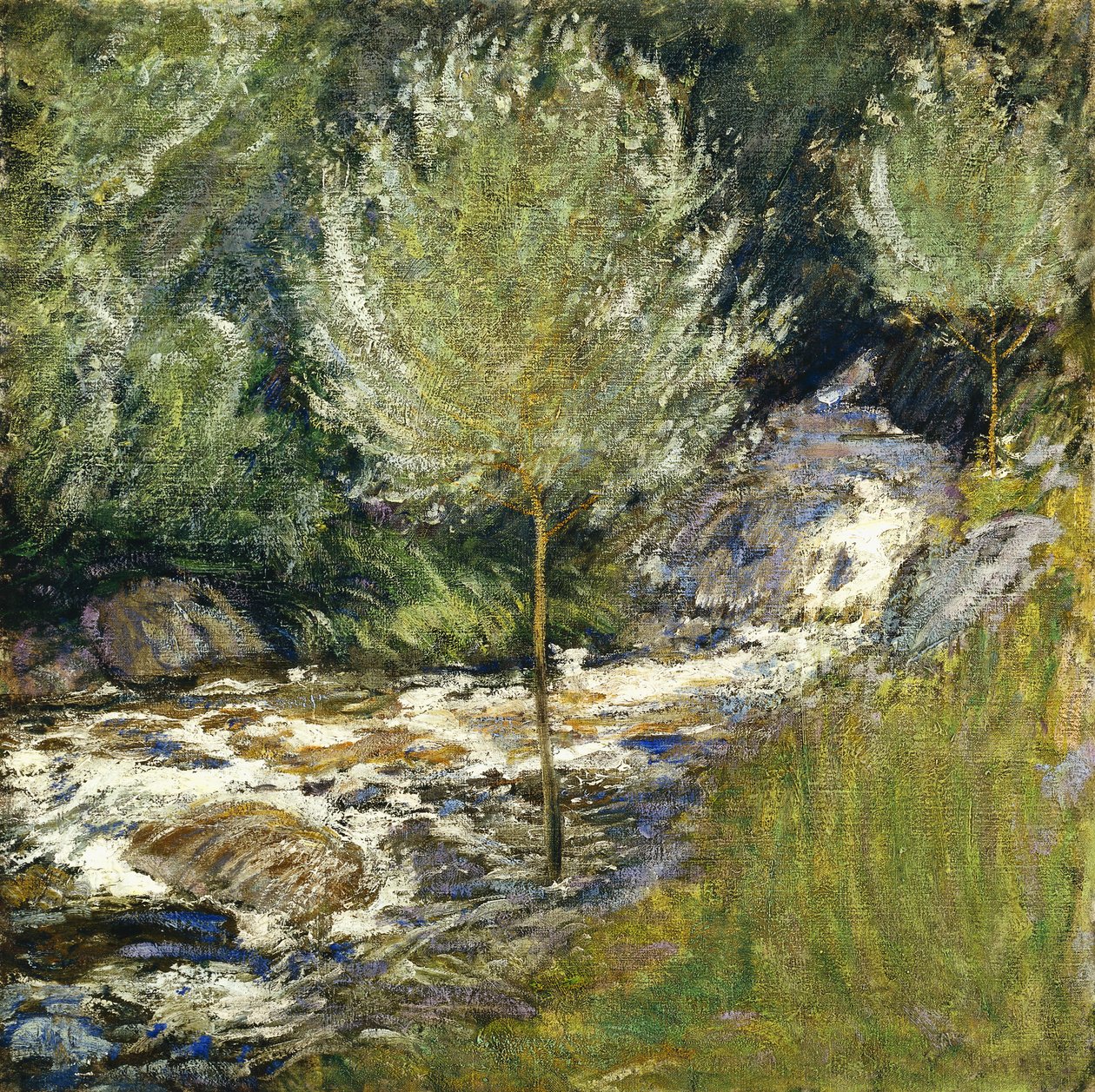 Cataratas de Horseneck, Greenwich, Connecticut, de John Henry Twachtman