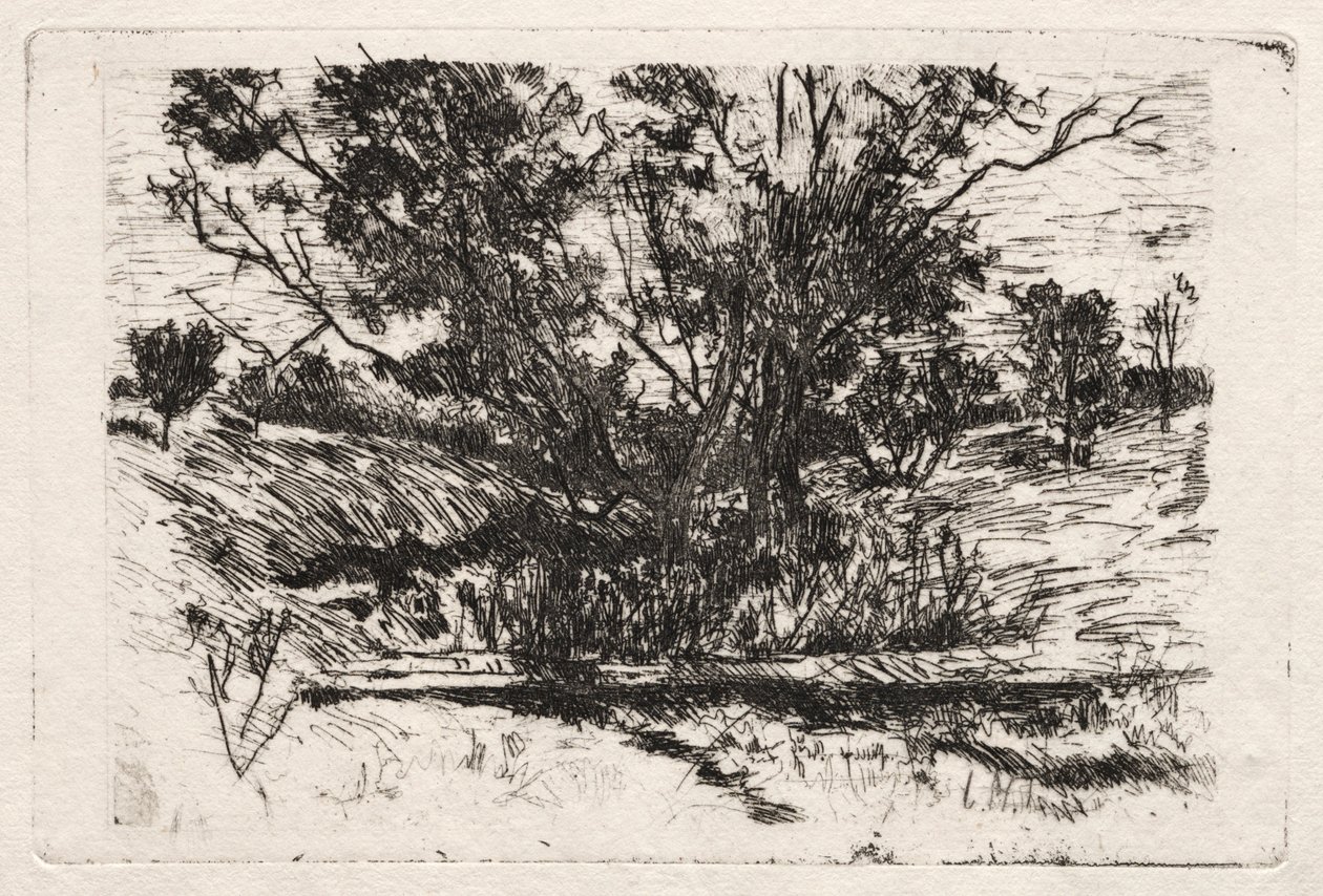 Paisagismo perto de Cincinnati de John Henry Twachtman