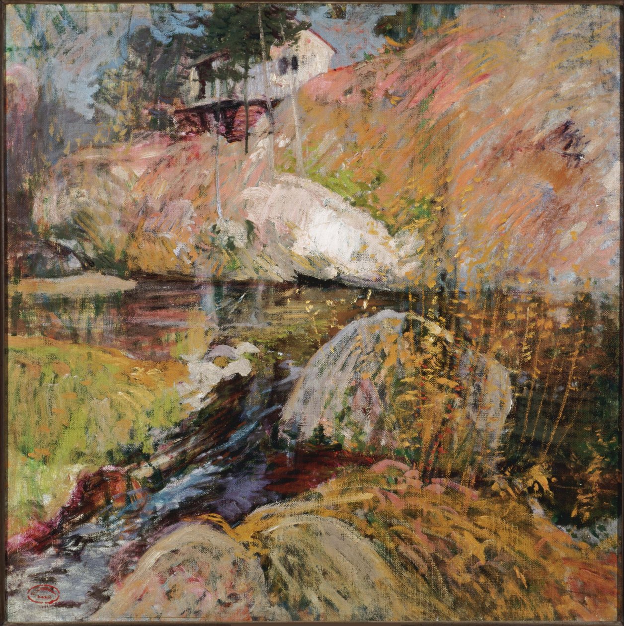 O meu estúdio de verão de John Henry Twachtman