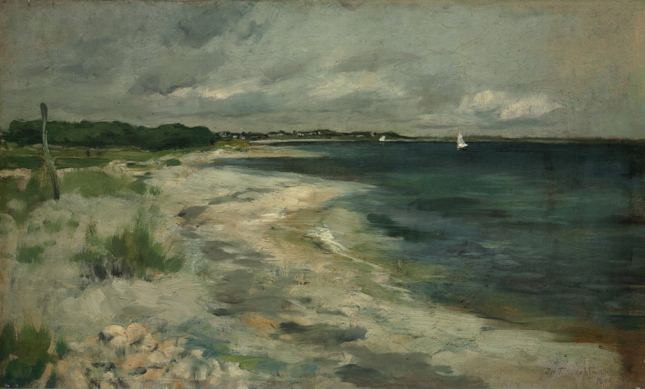 Nuvens de tempestade de John Henry Twachtman