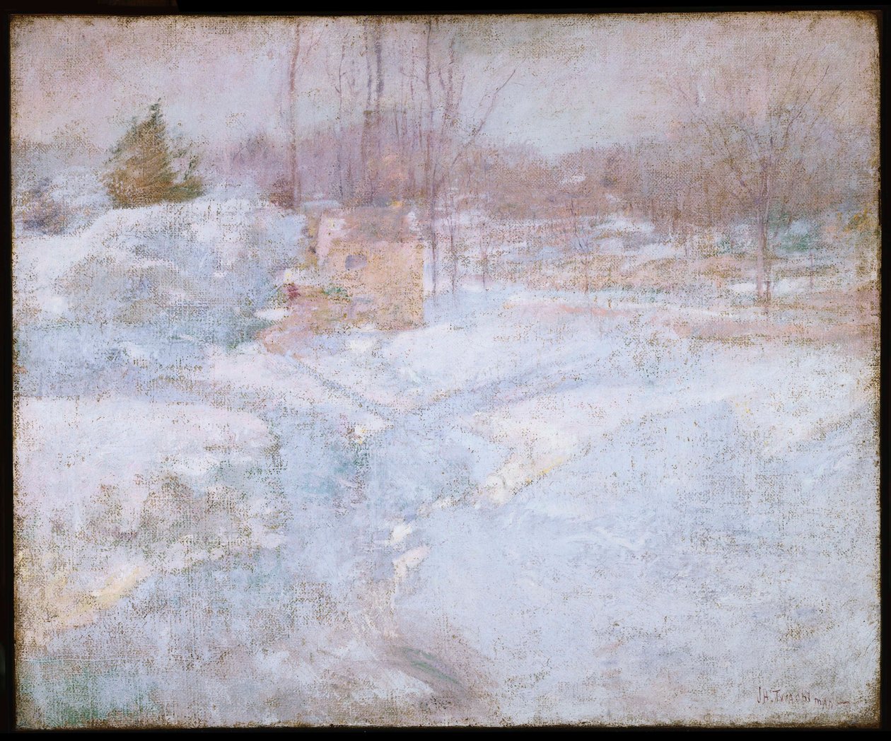 inverno de John Henry Twachtman