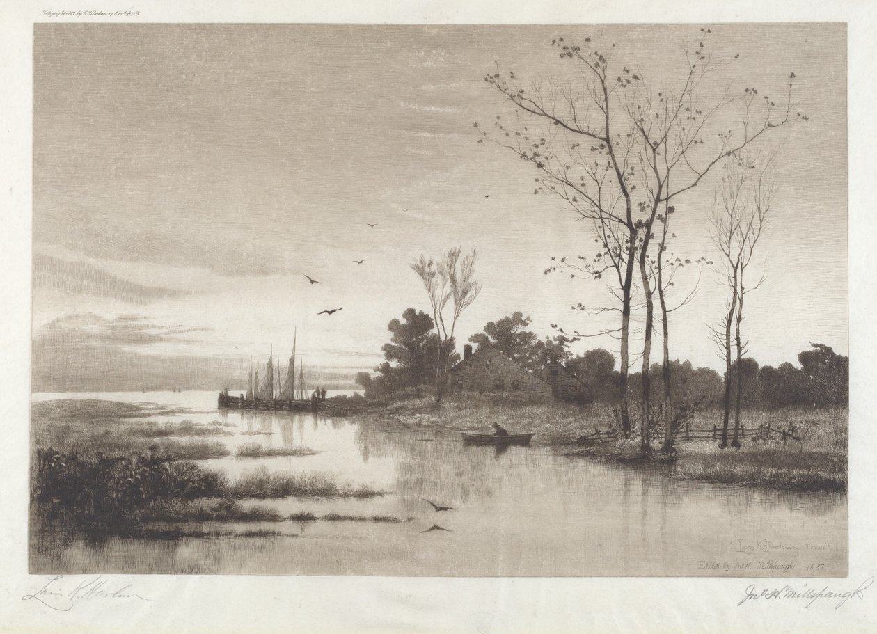 Rio Shrewsbury de John Hill Millspaugh