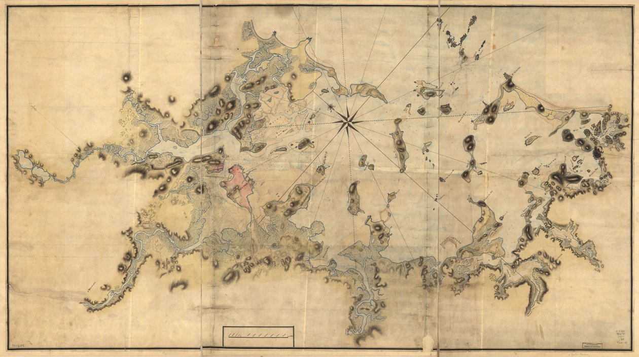 [Porto de Boston, com os arredores, &c. de John Hills