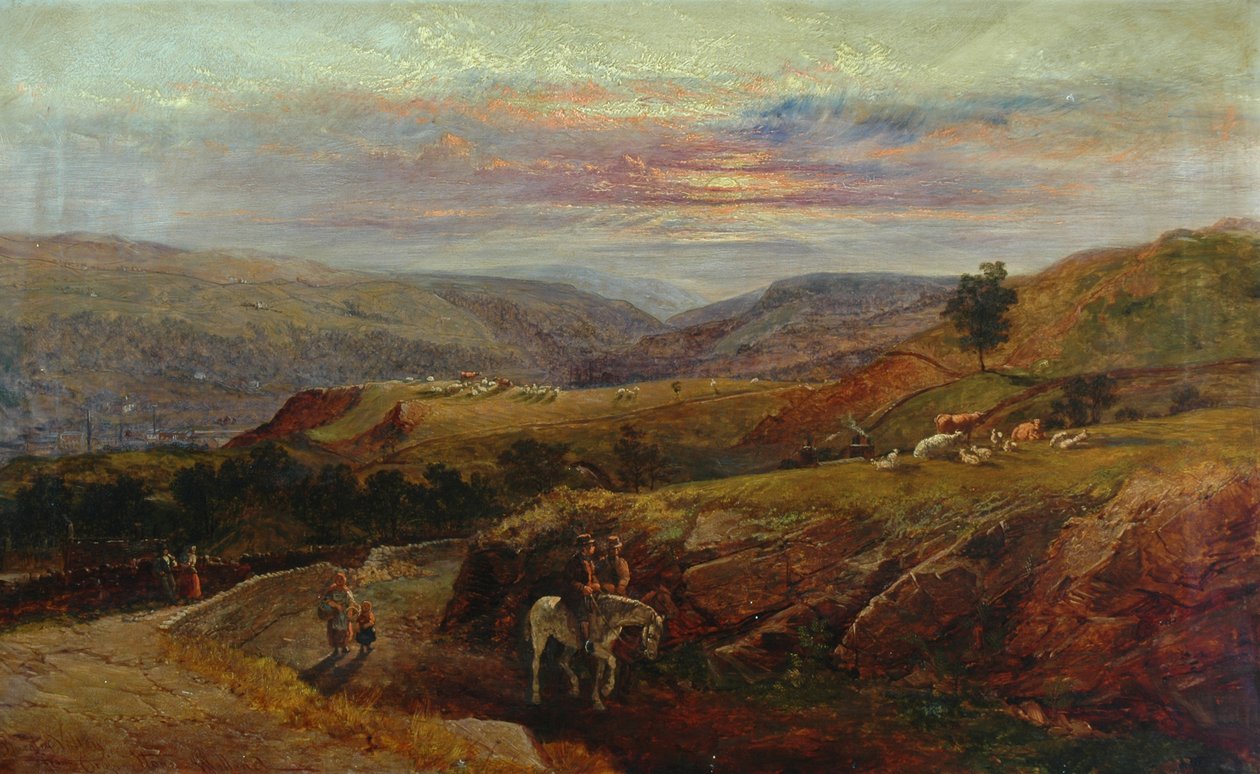 Vale Burnley de Crofts Stone, 1870 de John Holland
