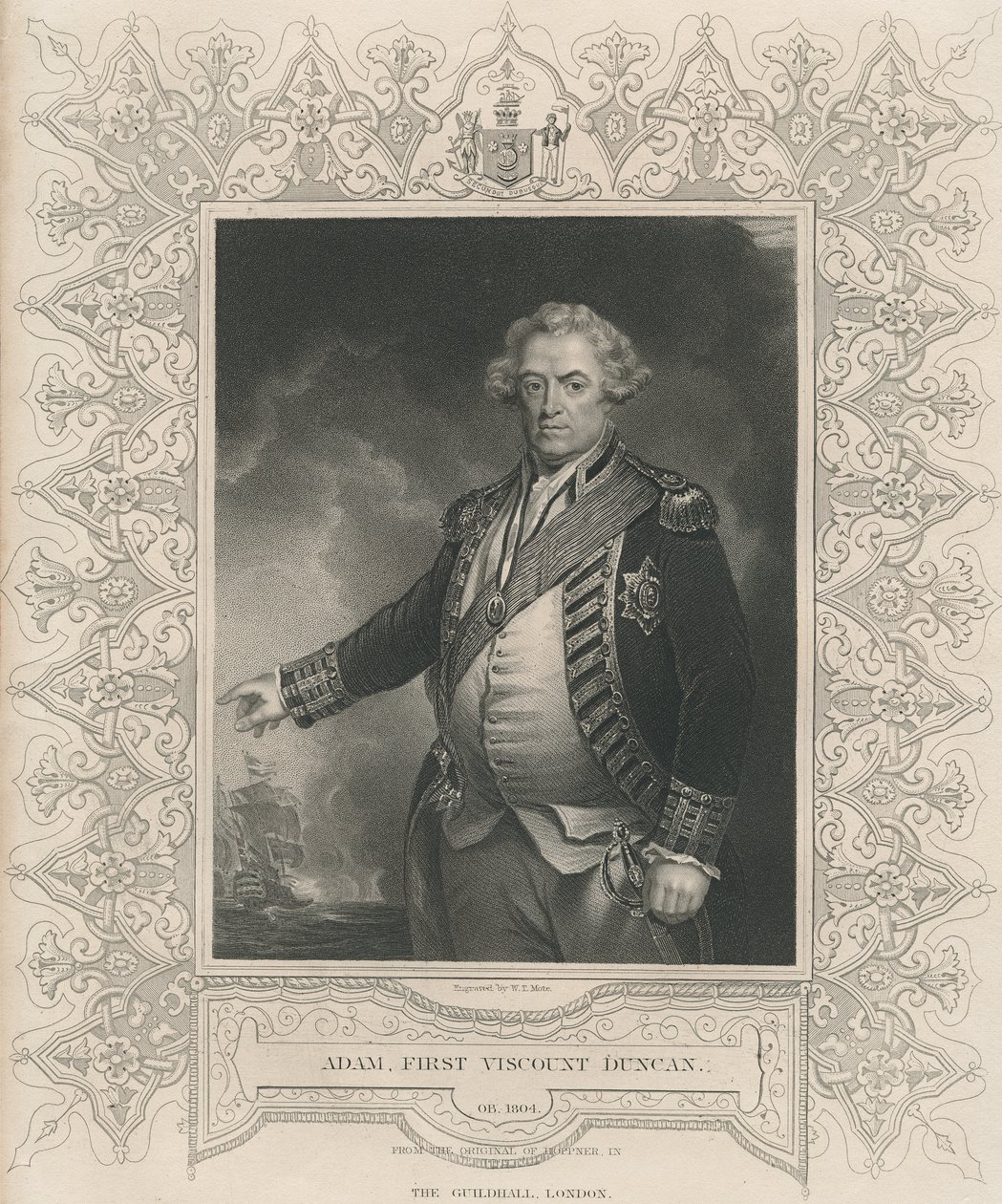 Adam Duncan, 1º Visconde Duncan de Camperdown de John Hoppner