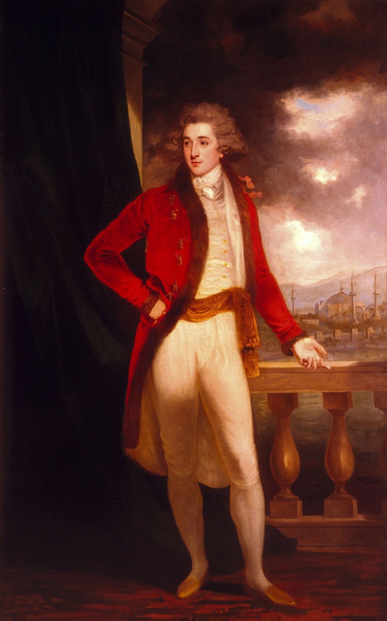Capitão George Porter) por John Hoppner, RA de John Hoppner