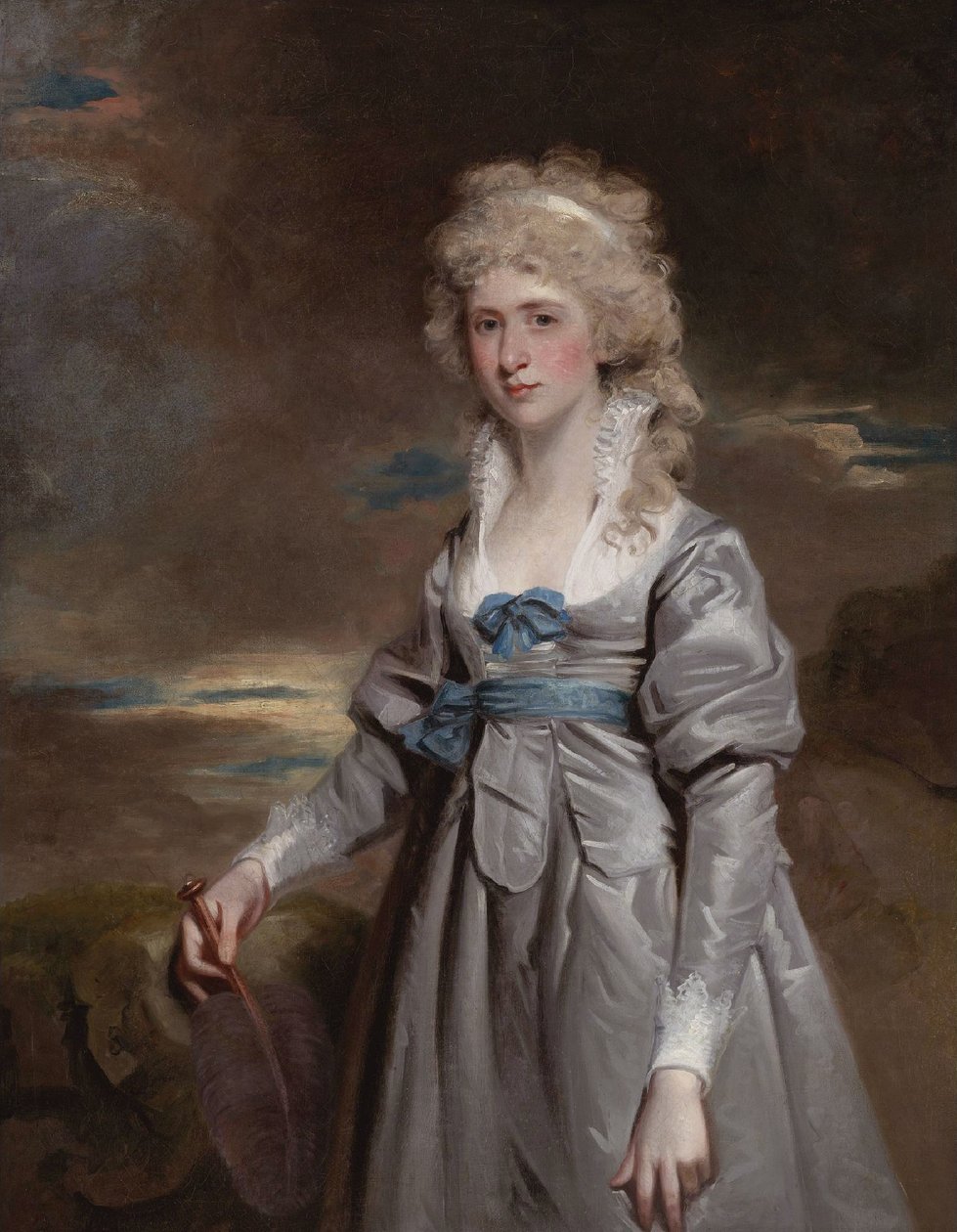 Charlotte Walsingham, Lady Fitzgerald por John Hoppner de John Hoppner