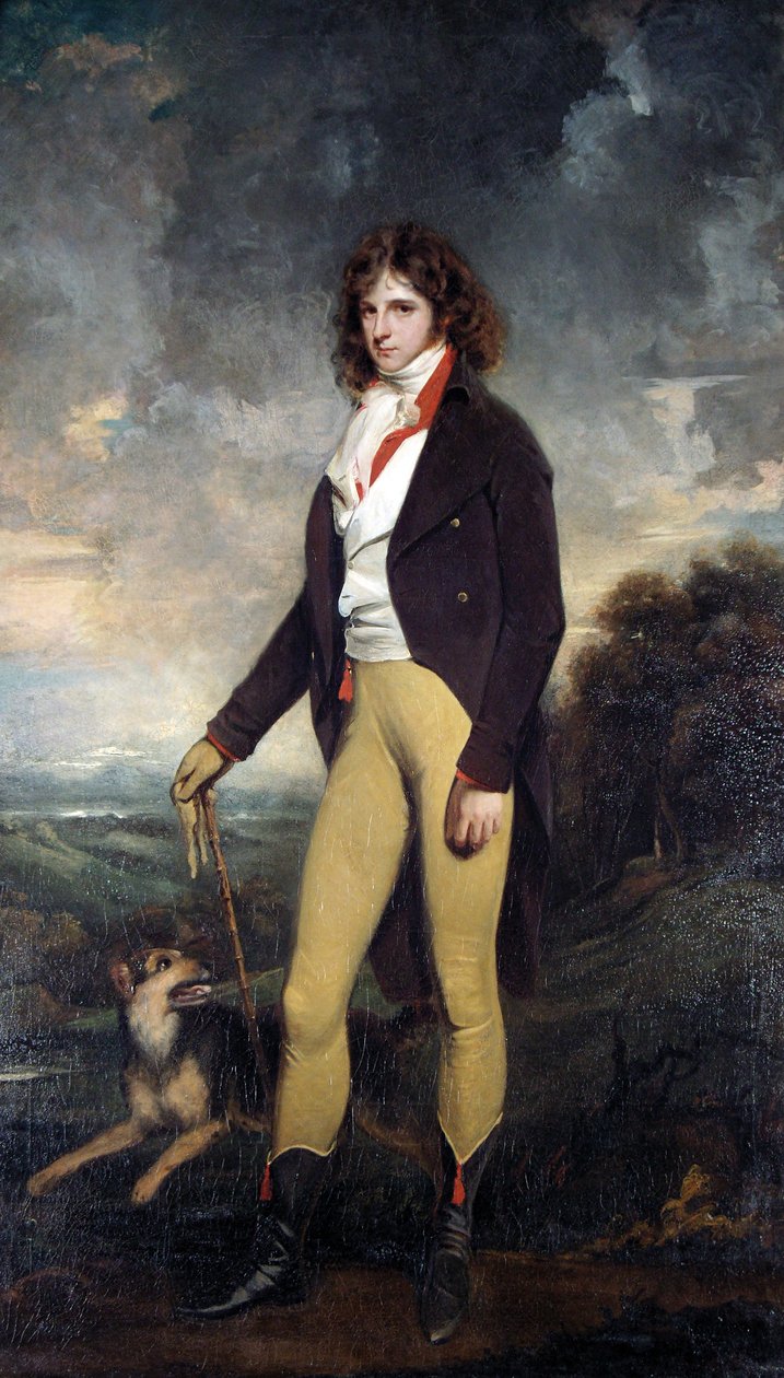 John Henry Manners, 5º Duque de Rutland, c.1794-96 de John Hoppner