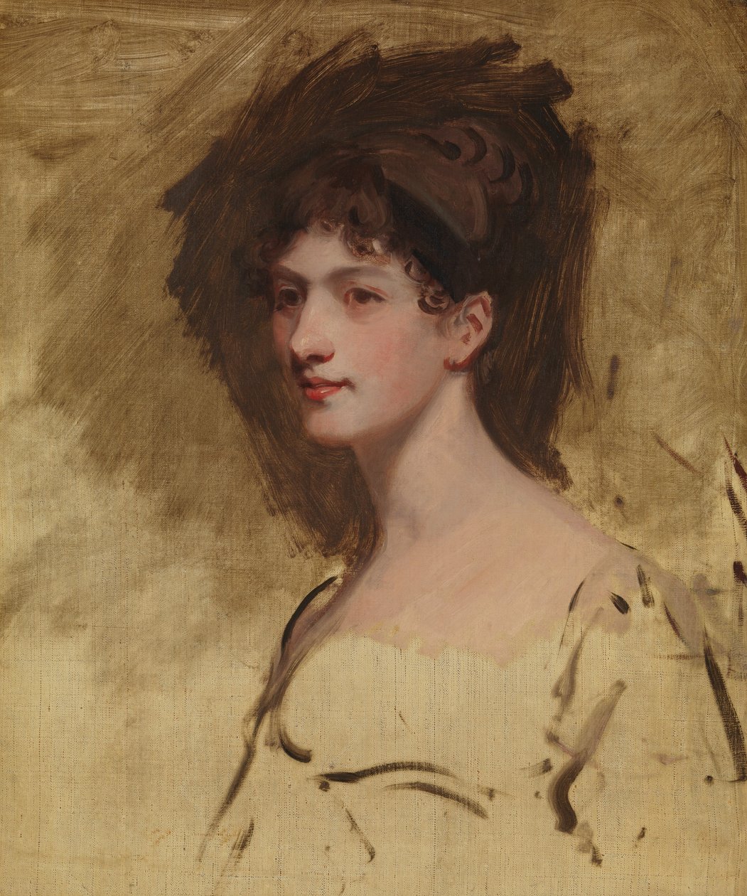 Lady Hester King morreu em 1873, provavelmente em 1805. de John Hoppner