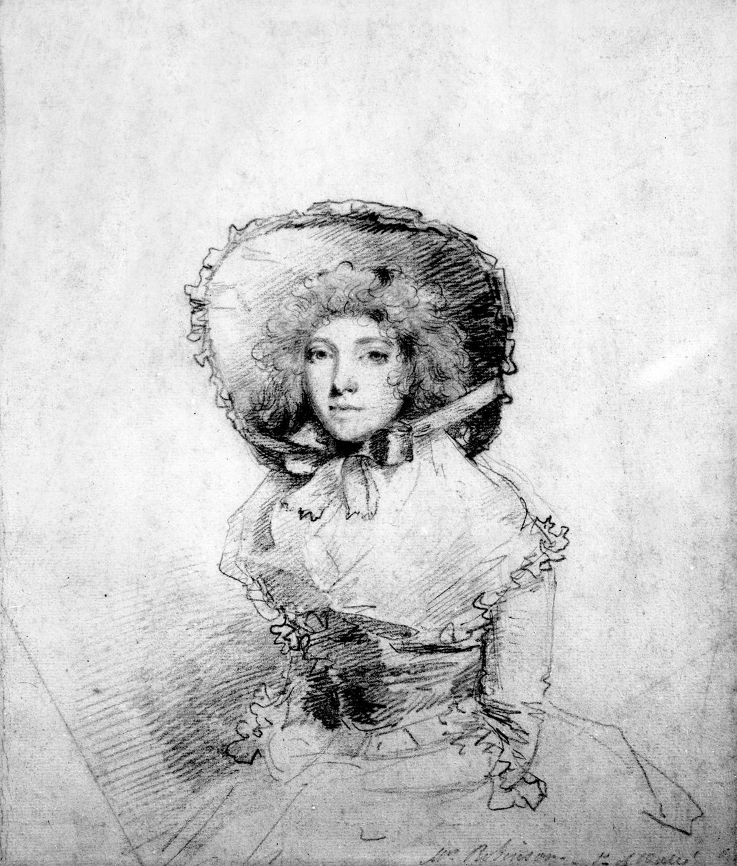Mary &39;Perdita&39; Robinson (giz no papel) de John Hoppner