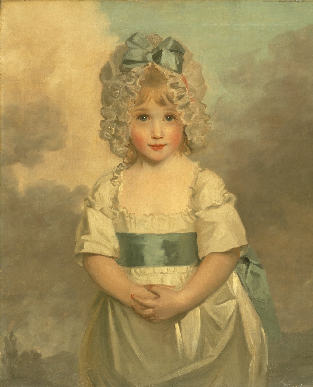 A menina Charlotte Papendick de John Hoppner