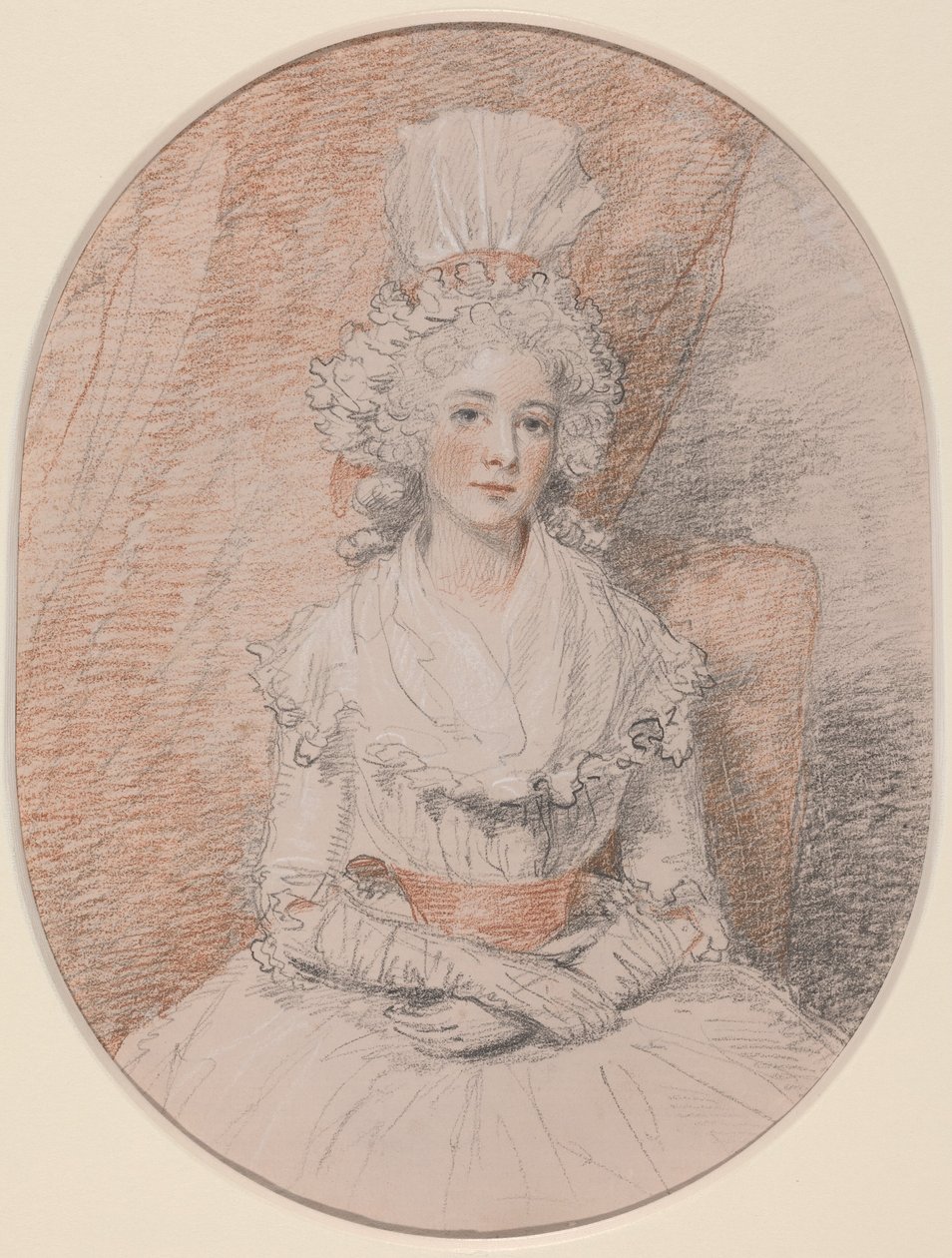 A Srta. Frances Beresford de John Hoppner