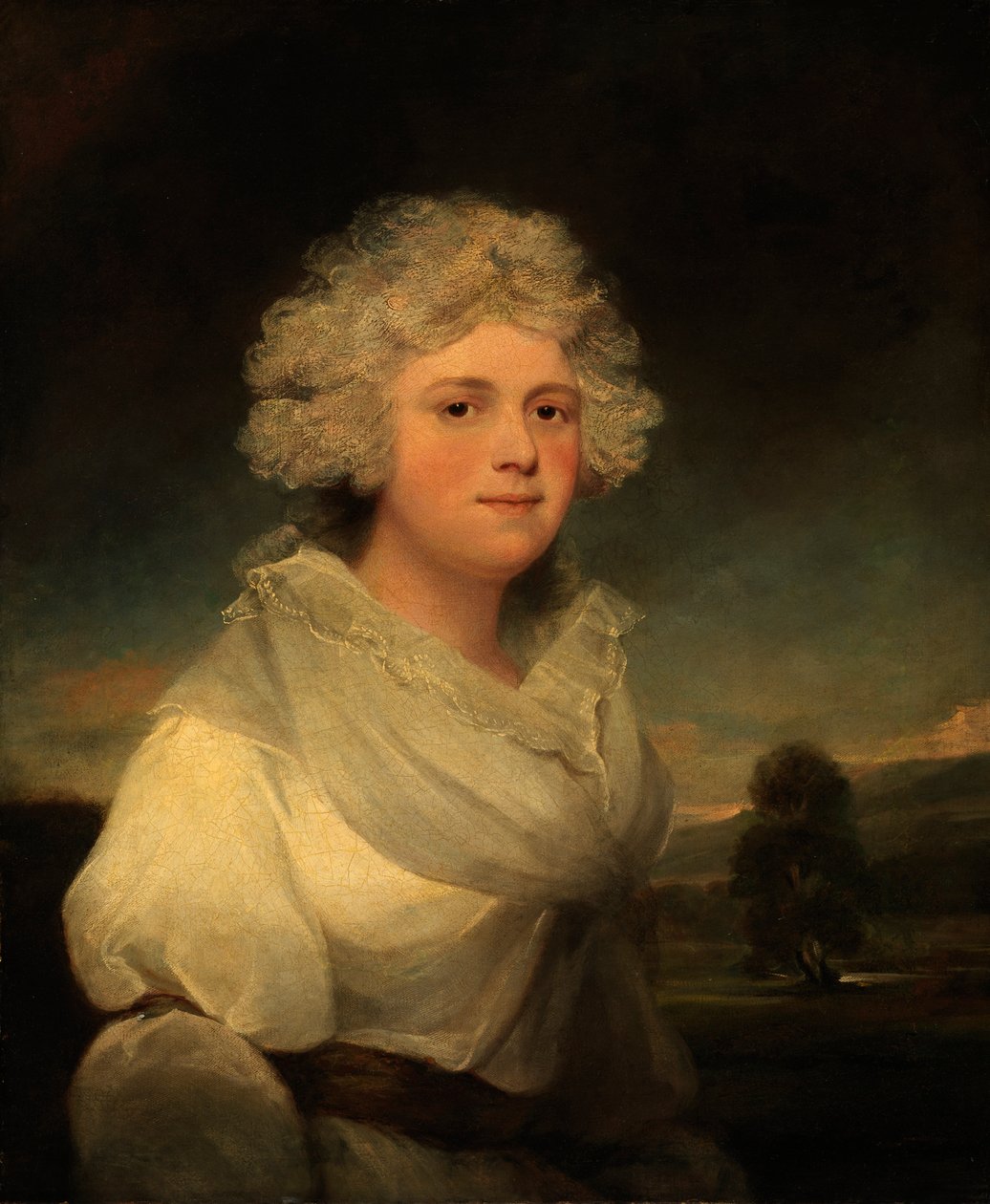 Sra. Abington, final do século 18 e início do século 19. de John Hoppner