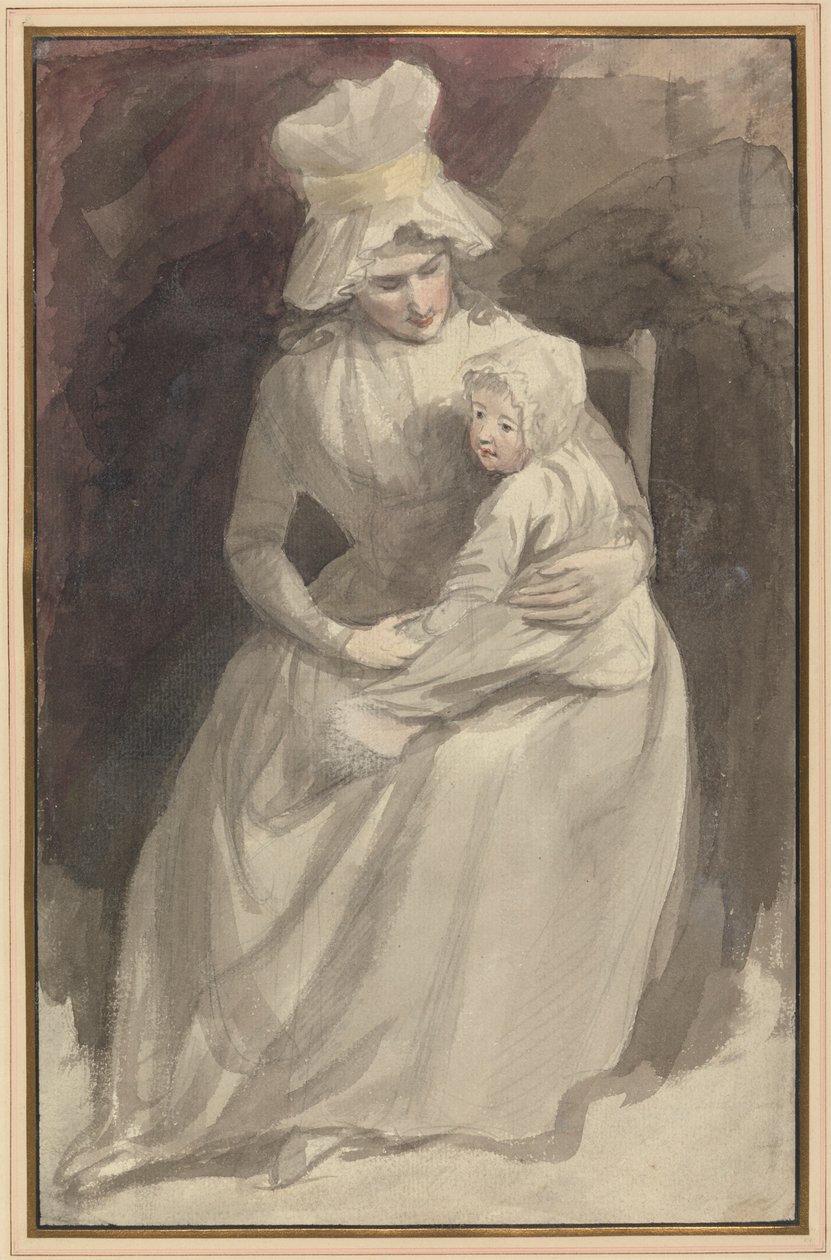 Sra. Skinner e Criança de John Hoppner