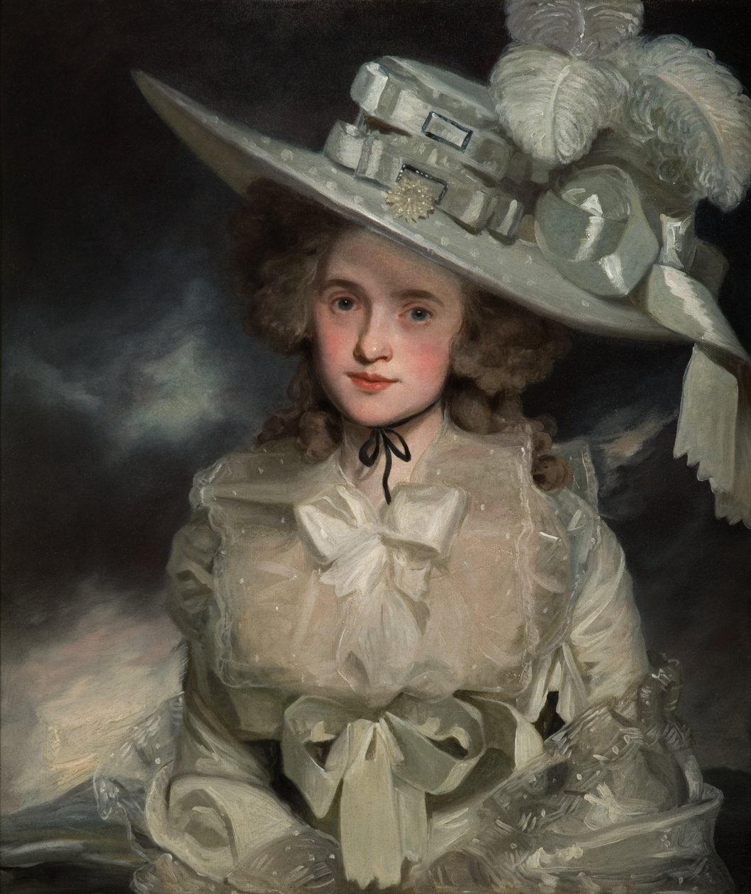 Retrato de Mary Boteler de Eastry, Kent, 1786 de John Hoppner