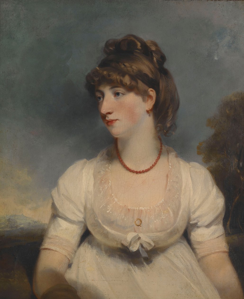 Retrato da Srta. Fisher de John Hoppner