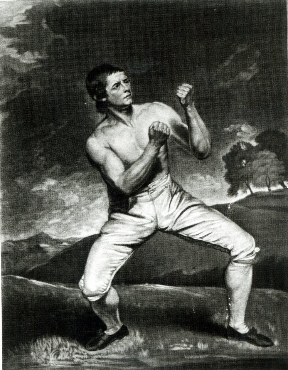 Retrato de Richard Humphreys, gravado por J. Young de John Hoppner