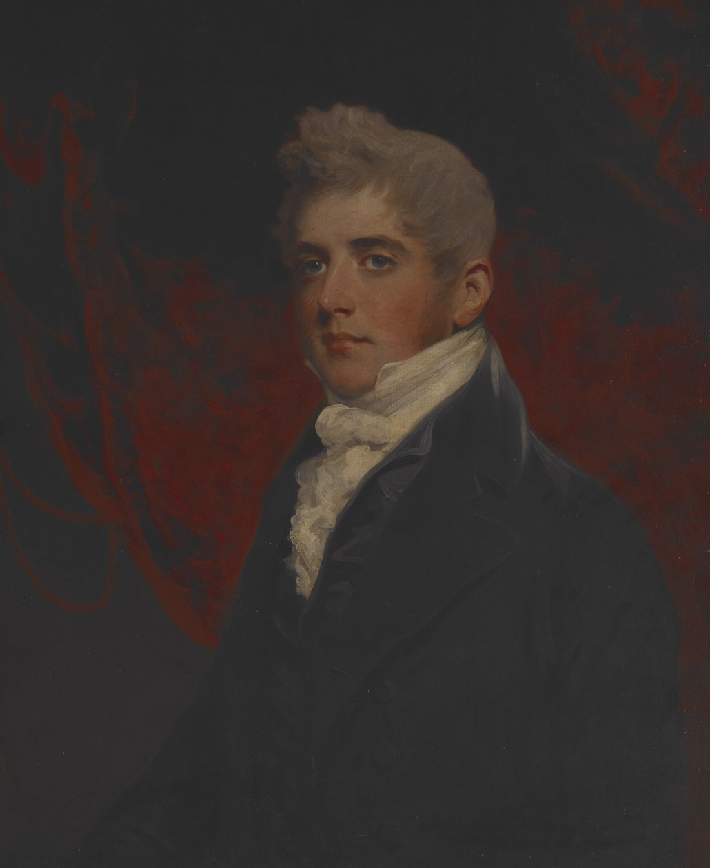 Retrato de William Inigo Jones, c.1800 (óleo sobre tela) de John Hoppner